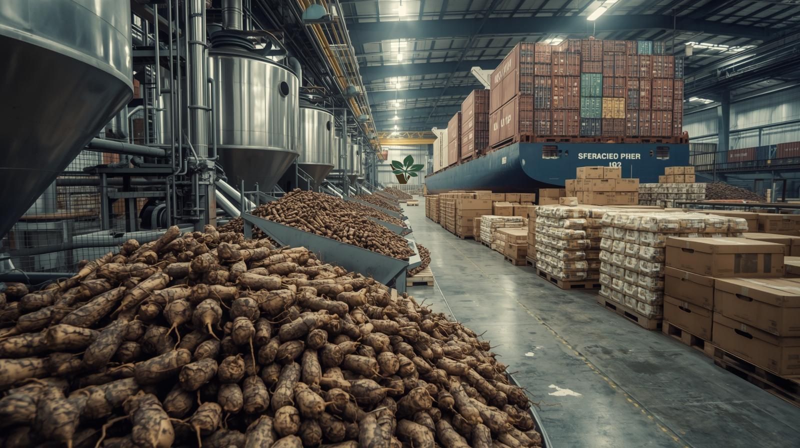 Cassava export in nigeria