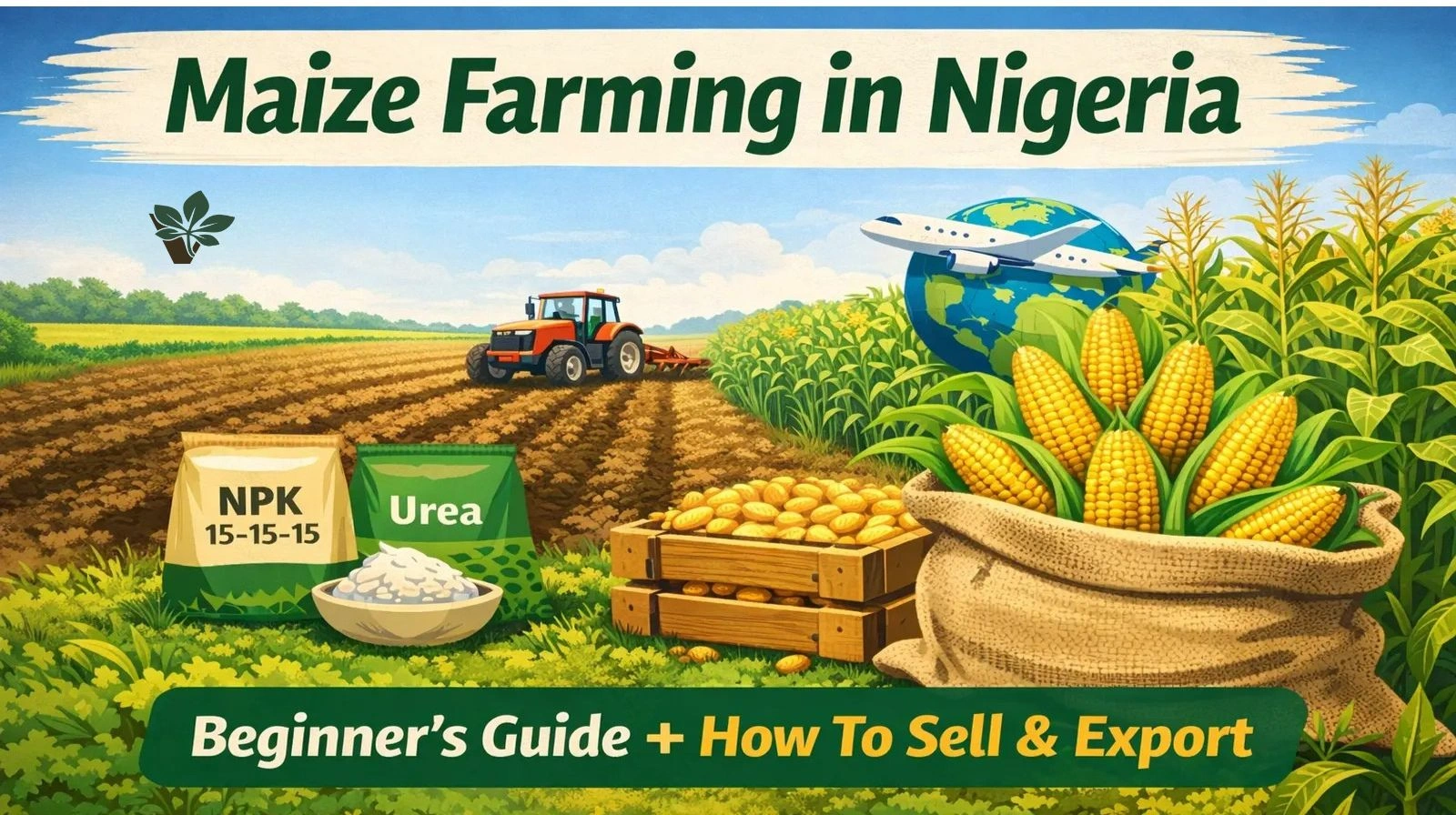 6 Steps to Maize Farming in Nigeria
